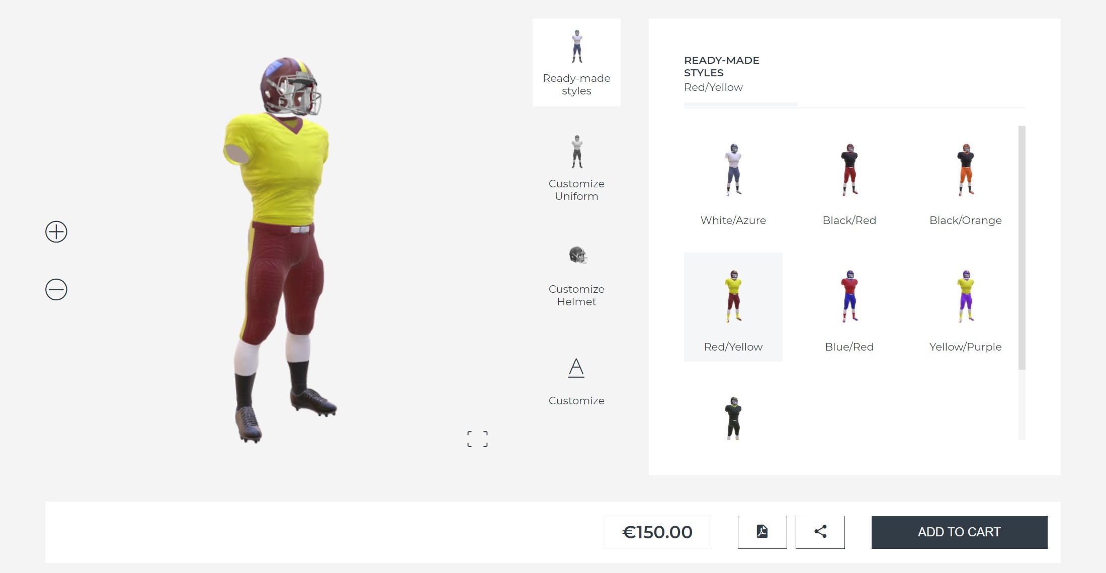 Uniforms ciustomization