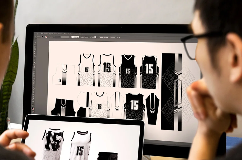 uniforms sublimated for web to print