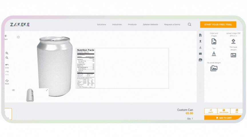 custom food packaging