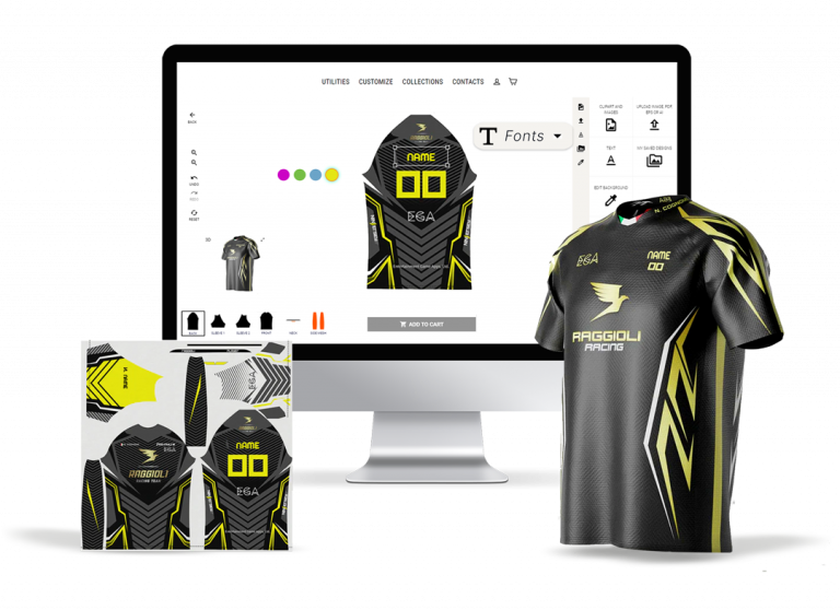 3D Baseball uniform configurator sublimated