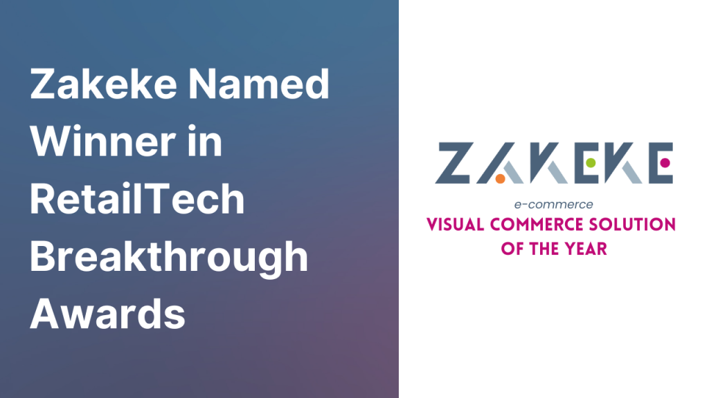 Zakeke visual commerce solution of the year