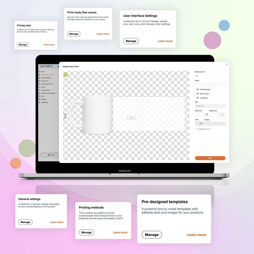 Add customization rules